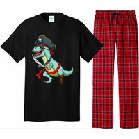 Pirate Dinosaur T Rex Funny Tyrannosaurus Halloween Pajama Set