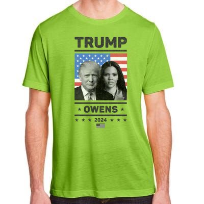 President Donald Trump And Vice President Candace Owens 2024 Adult ChromaSoft Performance T-Shirt