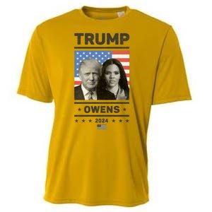 President Donald Trump And Vice President Candace Owens 2024 Cooling Performance Crew T-Shirt