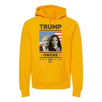 President Donald Trump And Vice President Candace Owens 2024 Premium Hoodie