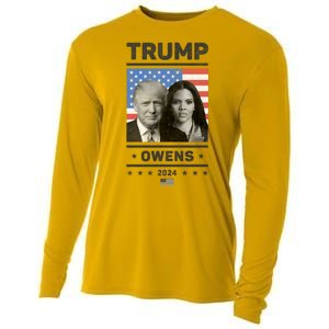 President Donald Trump And Vice President Candace Owens 2024 Cooling Performance Long Sleeve Crew