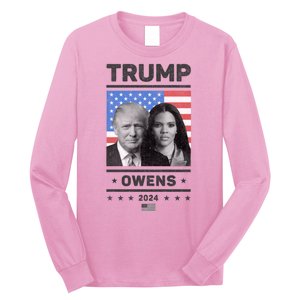 President Donald Trump And Vice President Candace Owens 2024 Long Sleeve Shirt