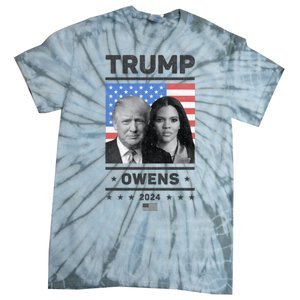 President Donald Trump And Vice President Candace Owens 2024 Tie-Dye T-Shirt