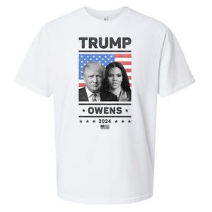 President Donald Trump And Vice President Candace Owens 2024 Sueded Cloud Jersey T-Shirt