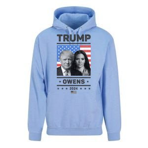 President Donald Trump And Vice President Candace Owens 2024 Unisex Surf Hoodie