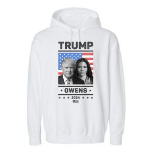 President Donald Trump And Vice President Candace Owens 2024 Garment-Dyed Fleece Hoodie