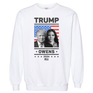 President Donald Trump And Vice President Candace Owens 2024 Garment-Dyed Sweatshirt