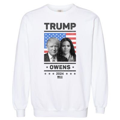 President Donald Trump And Vice President Candace Owens 2024 Garment-Dyed Sweatshirt