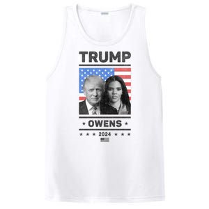 President Donald Trump And Vice President Candace Owens 2024 PosiCharge Competitor Tank