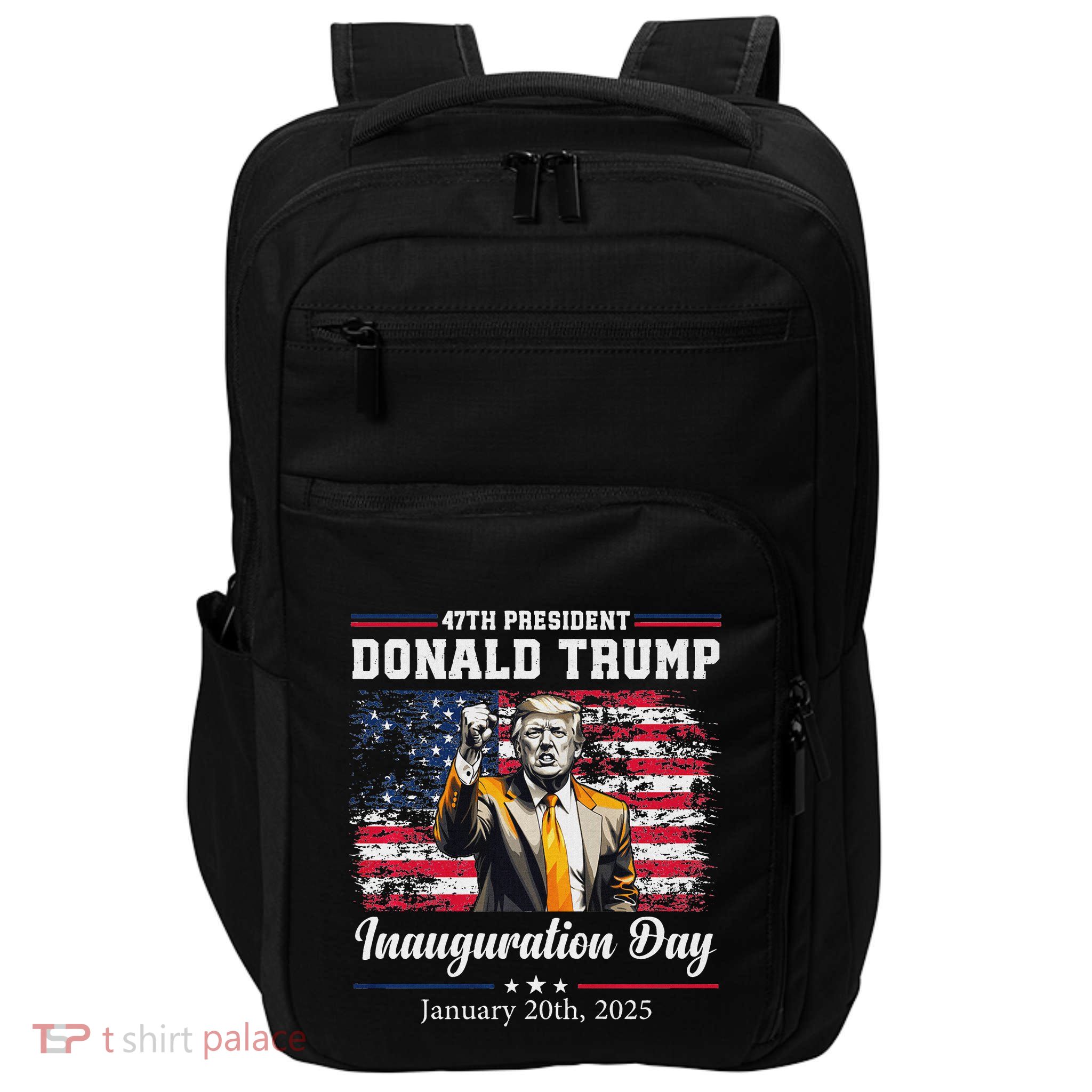President Donald Trump Inauguration Day 2025 Impact Tech Backpack