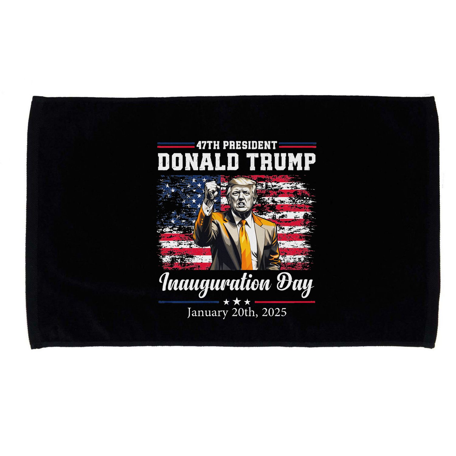 President Donald Trump Inauguration Day 2025 Microfiber Hand Towel
