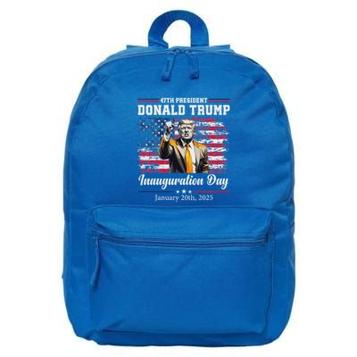 President Donald Trump Inauguration Day 2025 16 in Basic Backpack