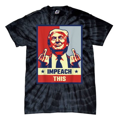 Pro Donald Trump Gifts Republican Conservative Impeach This Tie-Dye T-Shirt