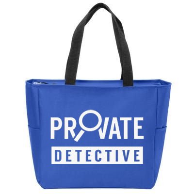 Private Detective Team Spy Investigator Observation Zip Tote Bag