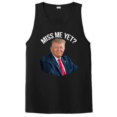 President Donald Trump Miss Me Yet Funny Political 2024 PosiCharge Competitor Tank