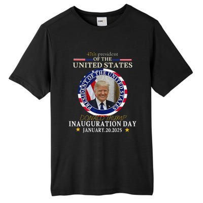 President Donald Trump Inauguration Day 2025 Tall Fusion ChromaSoft Performance T-Shirt