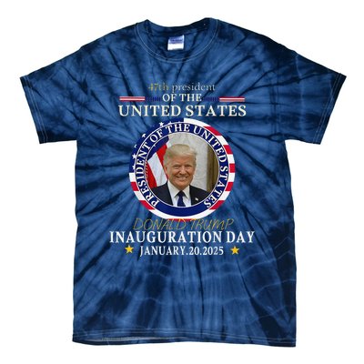 President Donald Trump Inauguration Day 2025 Tie-Dye T-Shirt