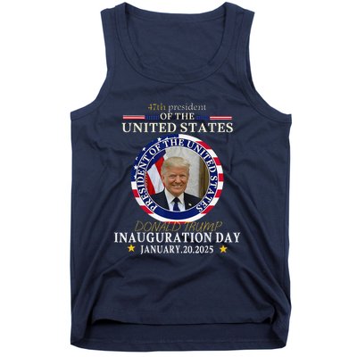 President Donald Trump Inauguration Day 2025 Tank Top