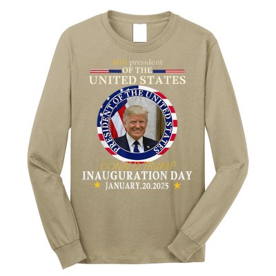 President Donald Trump Inauguration Day 2025 Long Sleeve Shirt