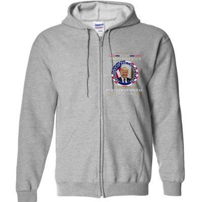 President Donald Trump Inauguration Day 2025 Full Zip Hoodie