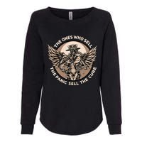 Plague Doctor The Ones Who Sell The Panic Sell The Cure Womens California Wash Sweatshirt