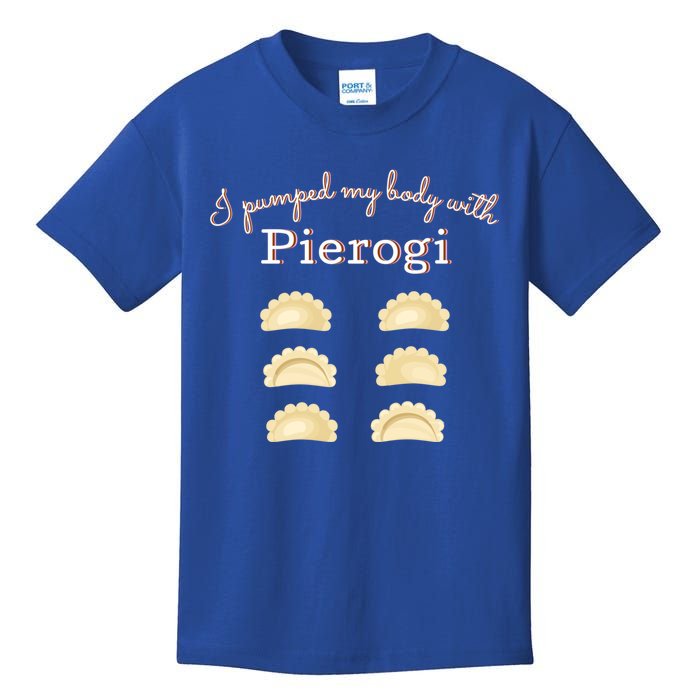 Polish Dyngus Tag Pirogge Six Pack Smigusgiftdyngus Cool Gift Kids T-Shirt