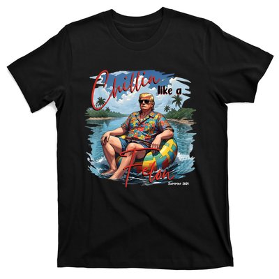 President Donald Trump Chillin Like A Felon Summer 2024 T-Shirt