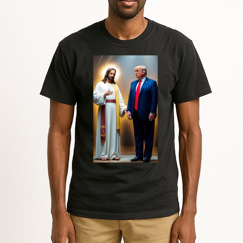 Pro Donald Trump Jesus Christianity Tall T-Shirt