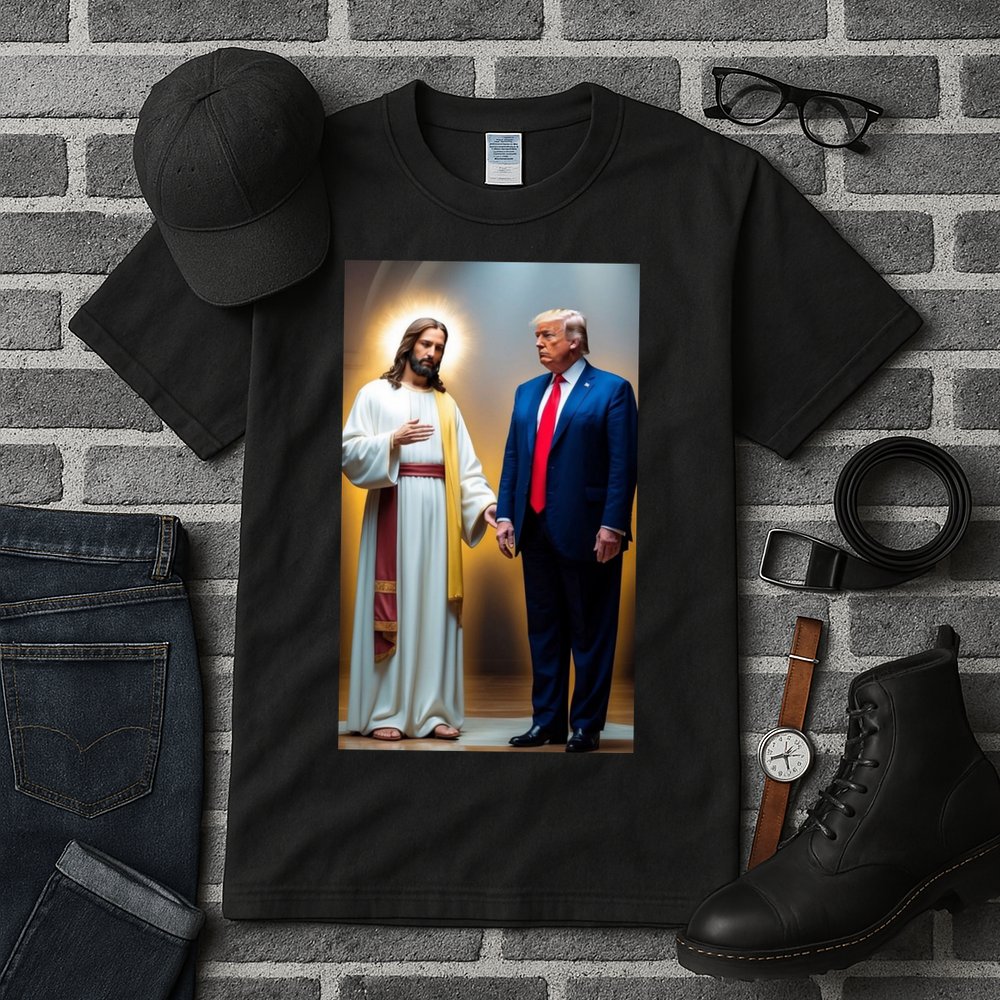 Pro Donald Trump Jesus Christianity Tall T-Shirt