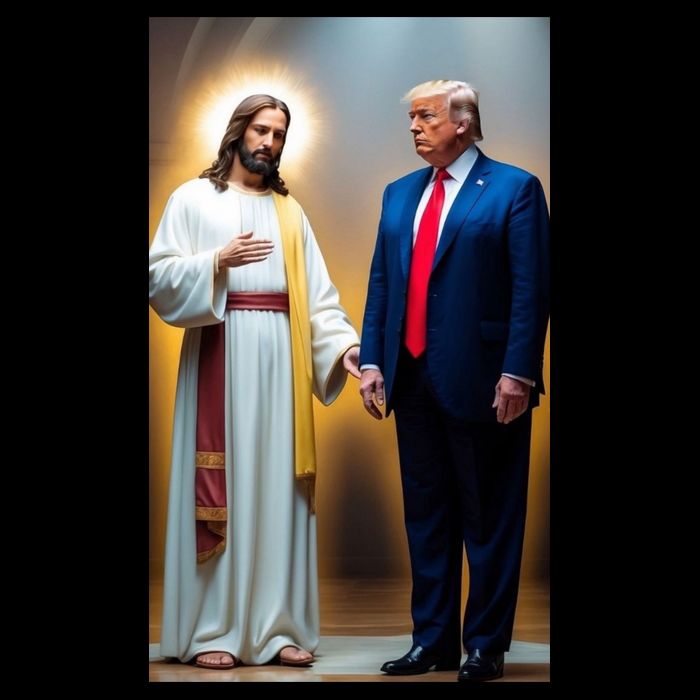 Pro Donald Trump Jesus Christianity Tall T-Shirt