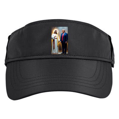 Pro Donald Trump Jesus Christianity Adult Drive Performance Visor
