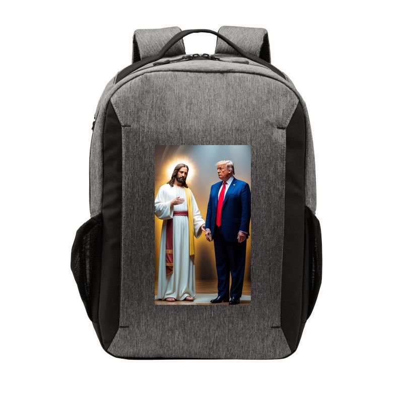 Pro Donald Trump Jesus Christianity Vector Backpack