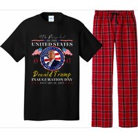 President Donald Trump Inauguration Day 2025 47th Usa Flag Pajama Set