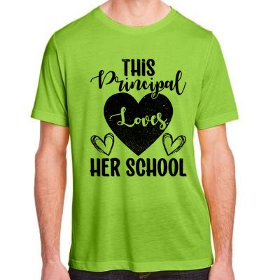 Principals Day This Principal Loves Her School Principal Day Gift Adult ChromaSoft Performance T-Shirt