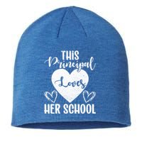 Principals Day This Principal Loves Her School Principal Day Gift Sustainable Beanie