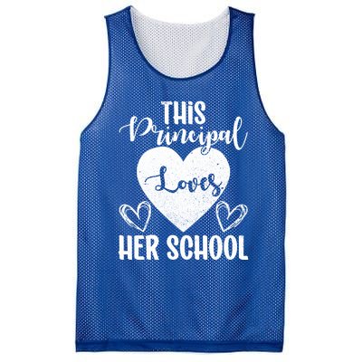 Principals Day This Principal Loves Her School Principal Day Gift Mesh Reversible Basketball Jersey Tank