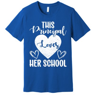 Principals Day This Principal Loves Her School Principal Day Gift Premium T-Shirt