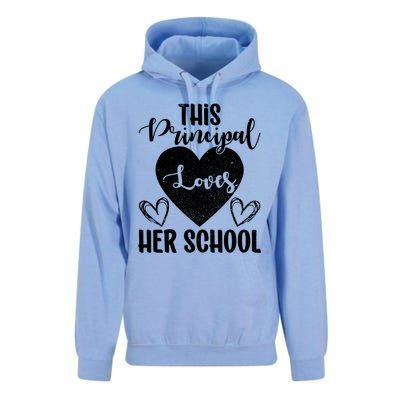 Principals Day This Principal Loves Her School Principal Day Gift Unisex Surf Hoodie