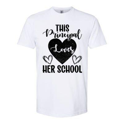 Principals Day This Principal Loves Her School Principal Day Gift Softstyle CVC T-Shirt