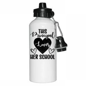 Principals Day This Principal Loves Her School Principal Day Gift Aluminum Water Bottle