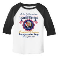 President Donald Trump Inauguration Day 2025 Memorabilia Toddler Fine Jersey T-Shirt