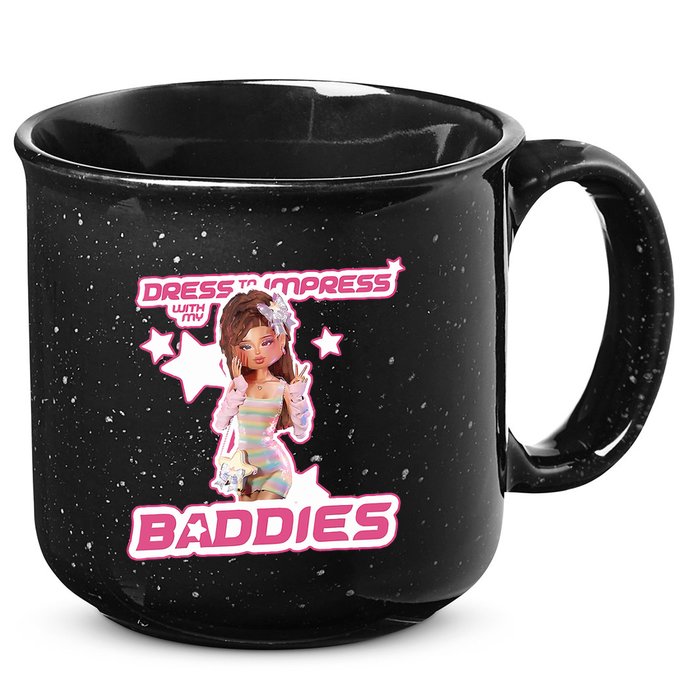 Play Dress To Impress With My Baddies Runway Diva Dti Robux 15oz Campfire Ceramic Mug