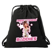Play Dress To Impress With My Baddies Runway Diva Dti Robux Drawstring Bag