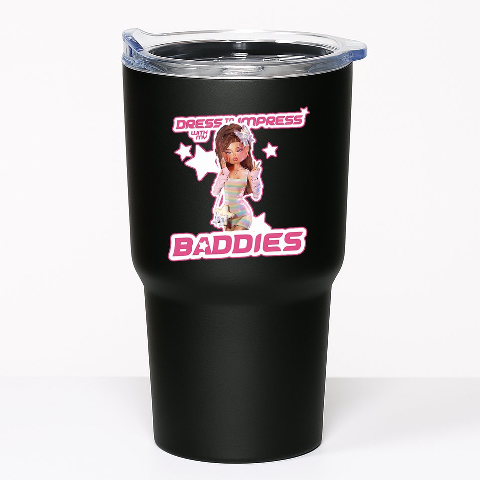 Play Dress To Impress With My Baddies Runway Diva Dti Robux Tumbler