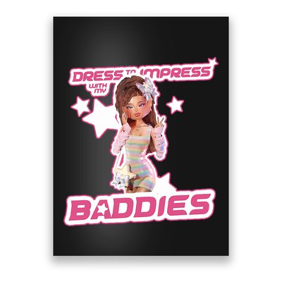 Play Dress To Impress With My Baddies Runway Diva Dti Robux Poster