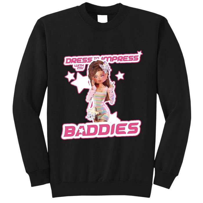 Play Dress To Impress With My Baddies Runway Diva Dti Robux Tall Sweatshirt