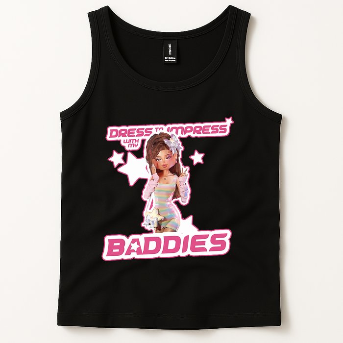 Play Dress To Impress With My Baddies Runway Diva Dti Robux Tank Top