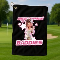 Play Dress To Impress With My Baddies Runway Diva Dti Robux Golf Towel