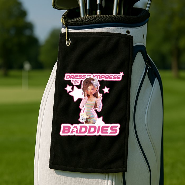Play Dress To Impress With My Baddies Runway Diva Dti Robux Golf Towel