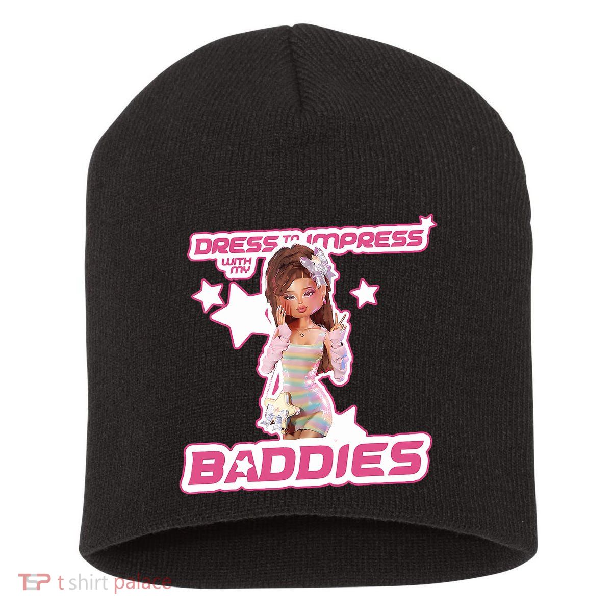Play Dress To Impress With My Baddies Runway Diva Dti Robux Short Acrylic Beanie